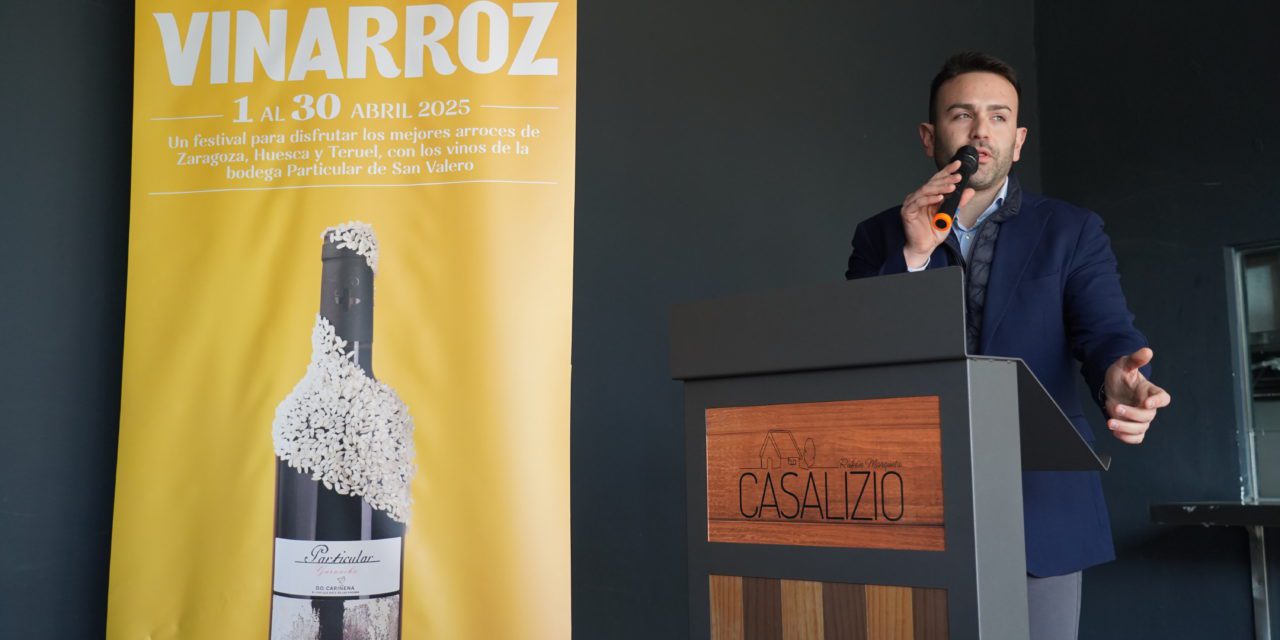 La segunda edición del Viñarroz sigue creciendo y llegará a más de 70 restaurantes de todo Aragón