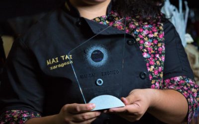 La bartender aragonesa Keylling Guevara homenajea al vino pajarilla de Cosuenda en el certamen World Class International de Toronto