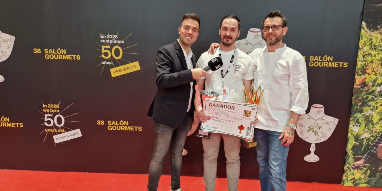 Bogdan Birziche, de 22.2 Gradi, galardonado con el premio a la mejor pizza al taglio