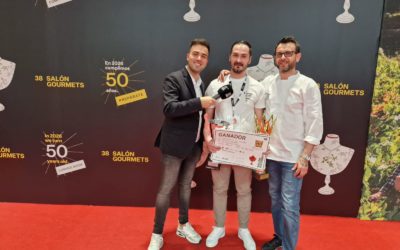 Bogdan Birziche, de 22.2 Gradi, galardonado con el premio a la mejor pizza al taglio