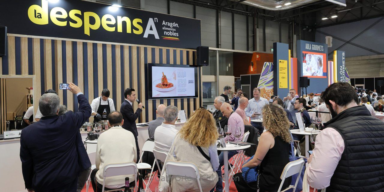 Los productos delicatessen aragoneses se presentan en el Salón Gourmets de la mano de Aragón Alimentos