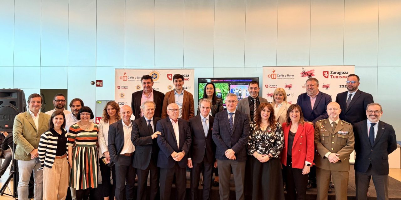 La Asociación Profesional de Empresarios de Cafés y Bares presenta la Guía Oficial de Tapas de Zaragoza y Provincia en el Salón Aragonés de Turismo 2025