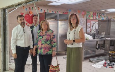 Arrancan las obras para instalar cocinas in situ en una decena de centros educativos