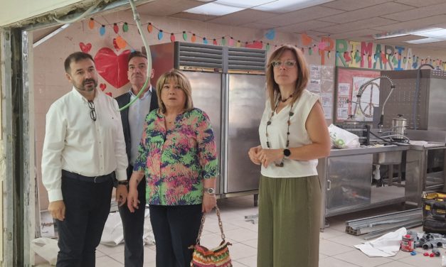 Arrancan las obras para instalar cocinas in situ en una decena de centros educativos