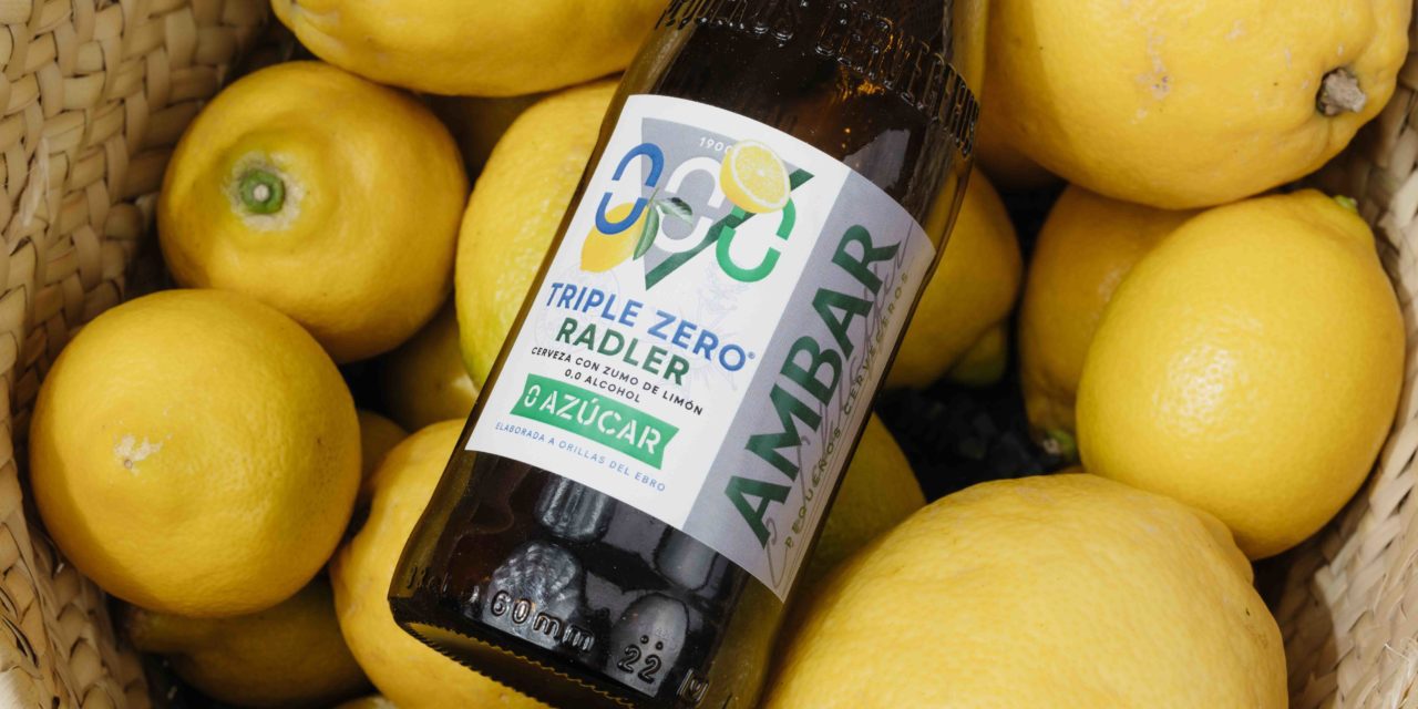 Ambar amplía su gama de cervezas con el lanzamiento de Ambar Triple Zero Radler