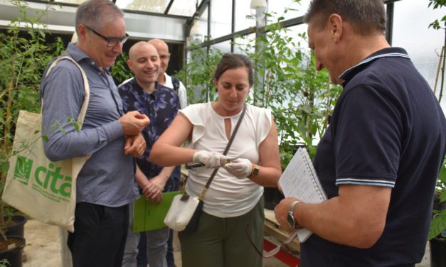 Cocineros con estrella Michelin visitan el CITA para conocer proyectos punteros de innovación gastronómica