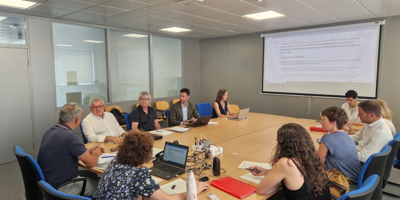 Primera reunión de la comisión de cooperación permanente entre HORECA y Salud Pública
