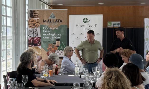 Éxito del primer “Encuentro con Sabor” y, previamente, del maridaje de temporada de Slow Food Huesca