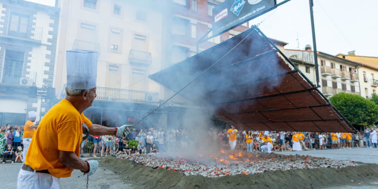 Todo listo en Graus para una nueva edición de la Fiesta de la Longaniza