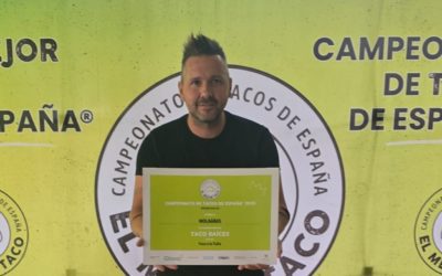 Nola Gras gana el Premio Raíces en el Campeonato de España de Tacos 2025