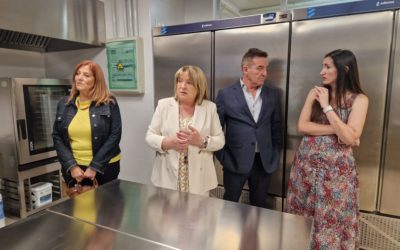 Culminadas las obras en una decena de comedores escolares para instalar cocinas