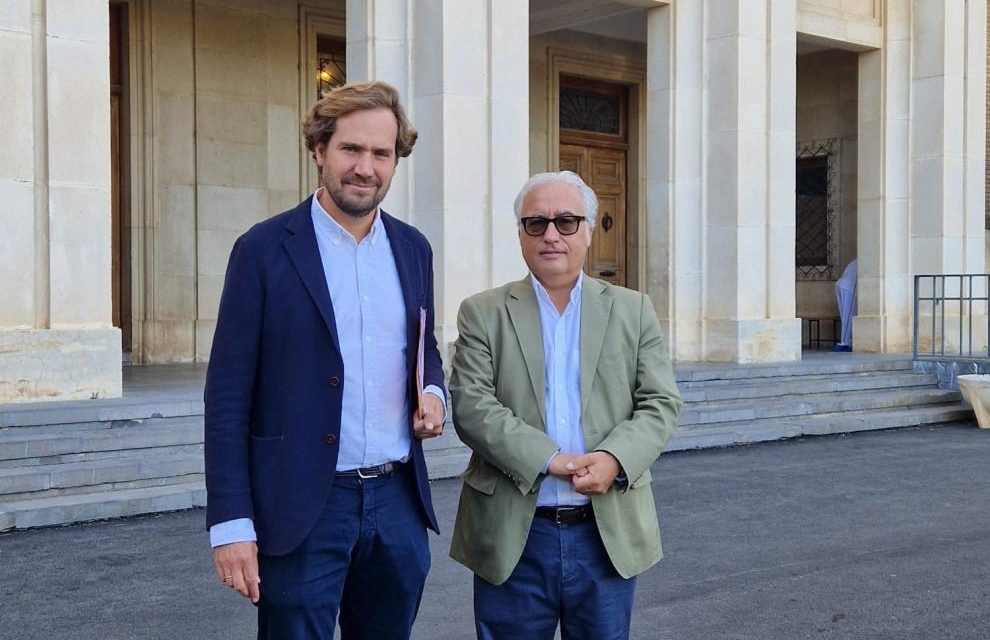 El consejero Javier Rincón y el eurodiputado Borja Giménez Larraz debaten sobre el futuro de la PAC