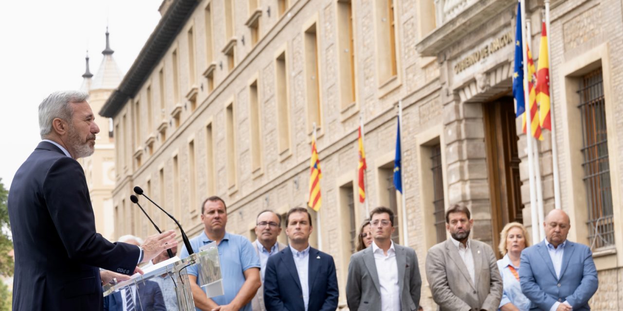 El presidente Azcón, las organizaciones agrarias y Cooperativas Agroalimentarias de Aragón firman un acuerdo para hacer frente a la nueva propuesta de la PAC