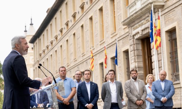 El presidente Azcón, las organizaciones agrarias y Cooperativas Agroalimentarias de Aragón firman un acuerdo para hacer frente a la nueva propuesta de la PAC