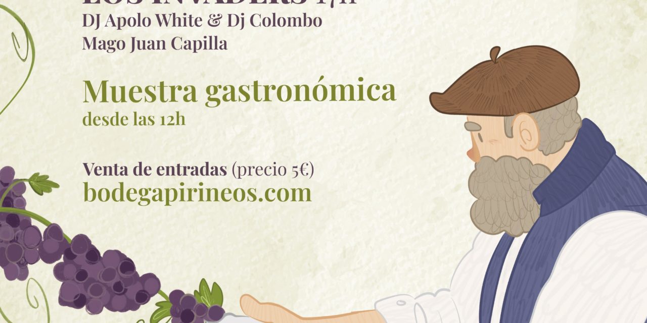 Bodega Pirineos celebra La Rematadura, la fiesta que despide la vendimia
