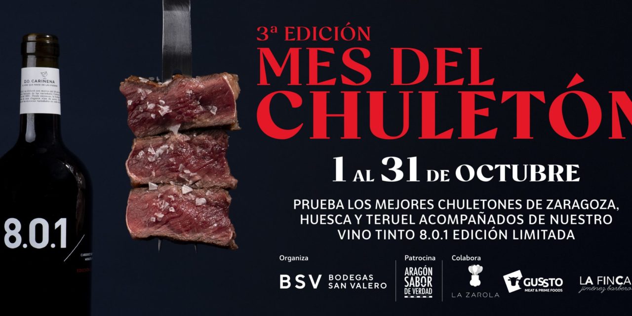 El Mes del Chuletón incorpora a las carnicerías en su tercera edición y amplía su impacto en todo Aragón