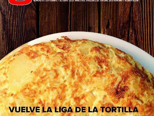 Revista Gastro Aragón 107. Vuelve la Liga de la Tortilla