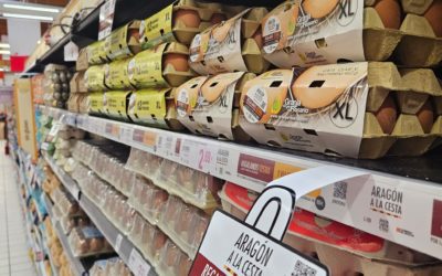 Alimentos y Bebidas de Aragón y el Dpto. de Agricultura, Ganadería y Alimentación impulsan la comercialización de alimentos aragoneses en Aragón, Madrid y Valencia