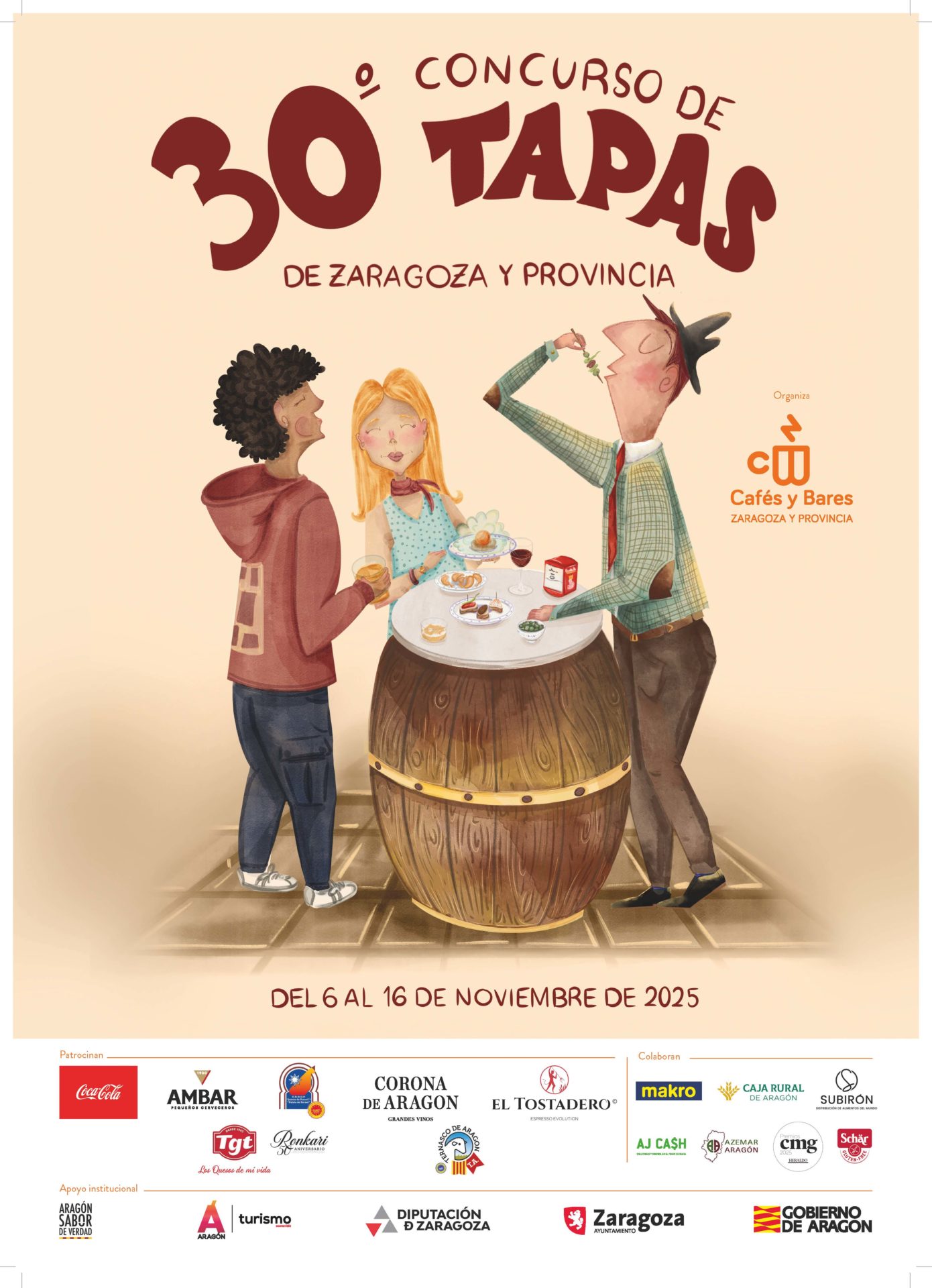30 CONCURSO DE TAPAS DE ZARAGOZA Y PROVINCIA