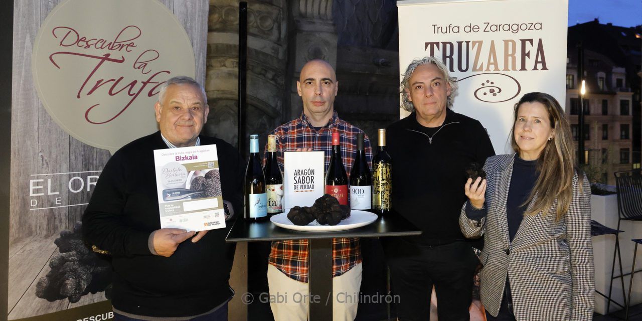 La trufa negra de Aragón, principal apuesta gastronómica en 36 establecimientos de Bizkaia