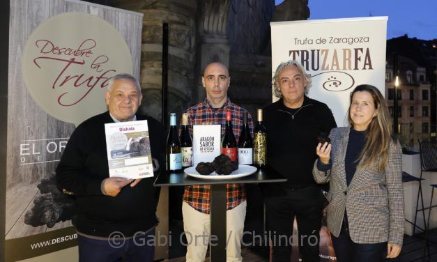 La trufa negra de Aragón, principal apuesta gastronómica en 36 establecimientos de Bizkaia