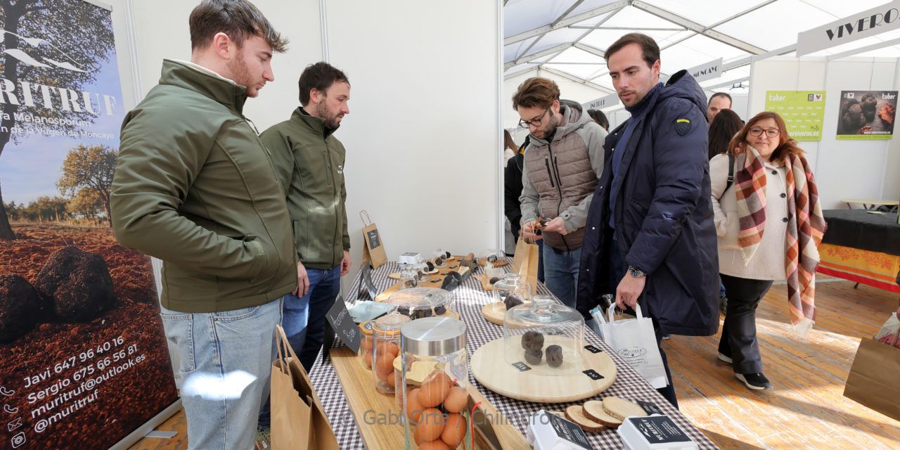 Un ejemplar de 767 gramos fue a parar a manos de la Cofradía de la trufa del Moncayo