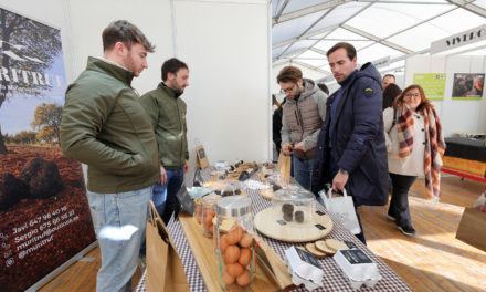 Un ejemplar de 767 gramos fue a parar a manos de la Cofradía de la trufa del Moncayo