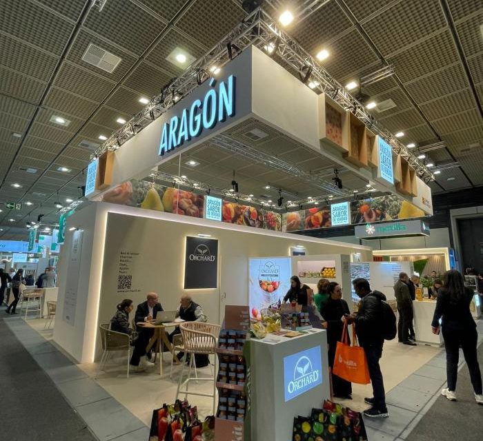 Aragón refuerza su proyección internacional en Fruit Logistica 2026 Berlín