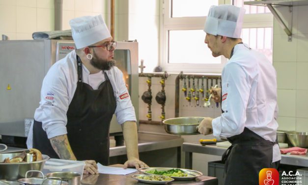 Pedro Rivera y Pablo Marcén ganan el XXIII Certamen de Aragón de Cocina Lorenzo Acín