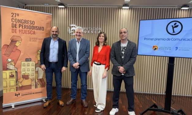 Ángel Huguet, primer Premio de Comunicación Rural por una vida dedicada a contar el Somontano desde la cercanía