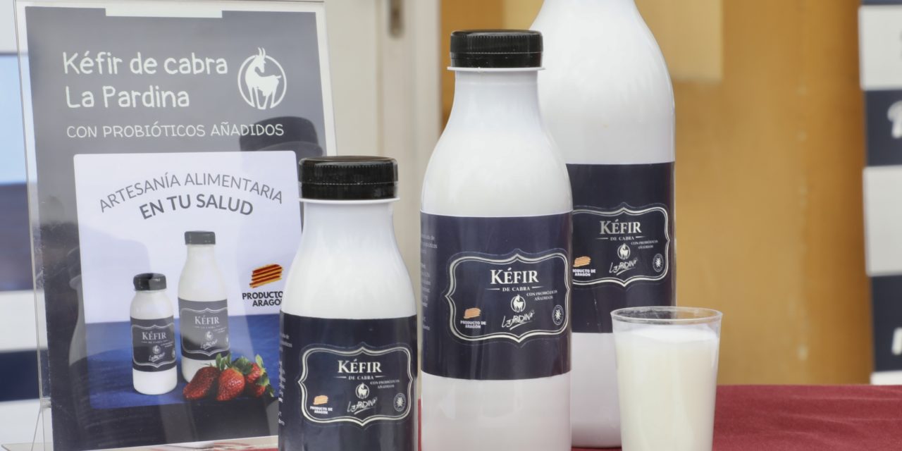 Quesos La Pardina presenta el primer kéfir de leche de cabra de Aragón