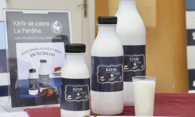 Quesos La Pardina presenta el primer kéfir de leche de cabra de Aragón