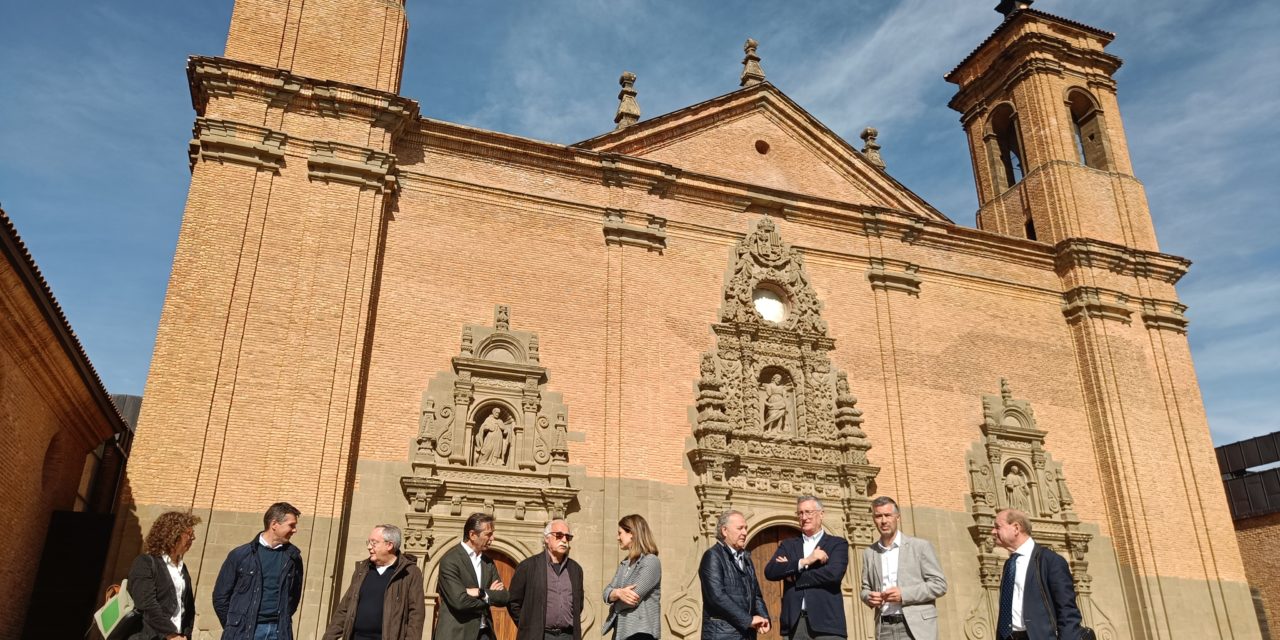 El Monasterio Nuevo de San Juan de la Peña luce ya sus fachadas rehabilitadas y estrena su experiencia de realidad virtual
