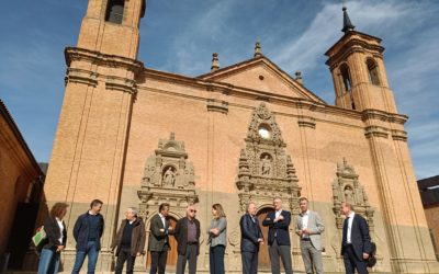 El Monasterio Nuevo de San Juan de la Peña luce ya sus fachadas rehabilitadas y estrena su experiencia de realidad virtual