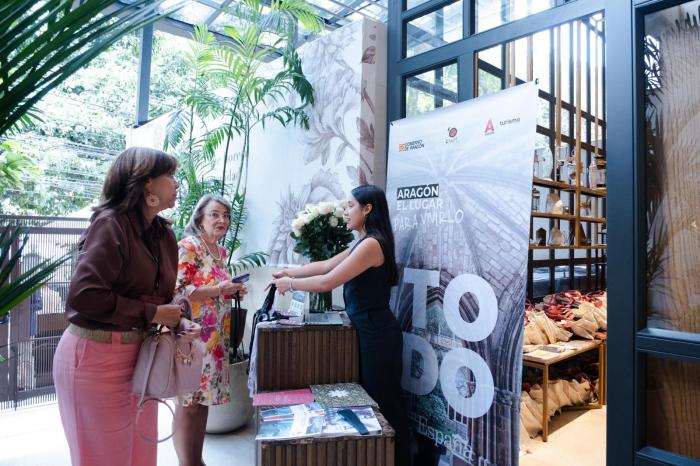 Aragón inicia en Medellín su agenda de promoción turística en Colombia con un evento dirigido a profesionales del sector