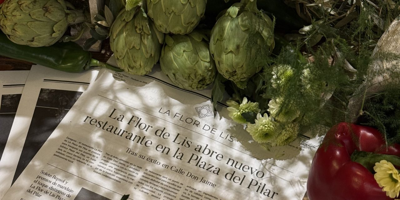 La cantante zaragozana Begut inaugura La Flor de Lis de la plaza del Pilar