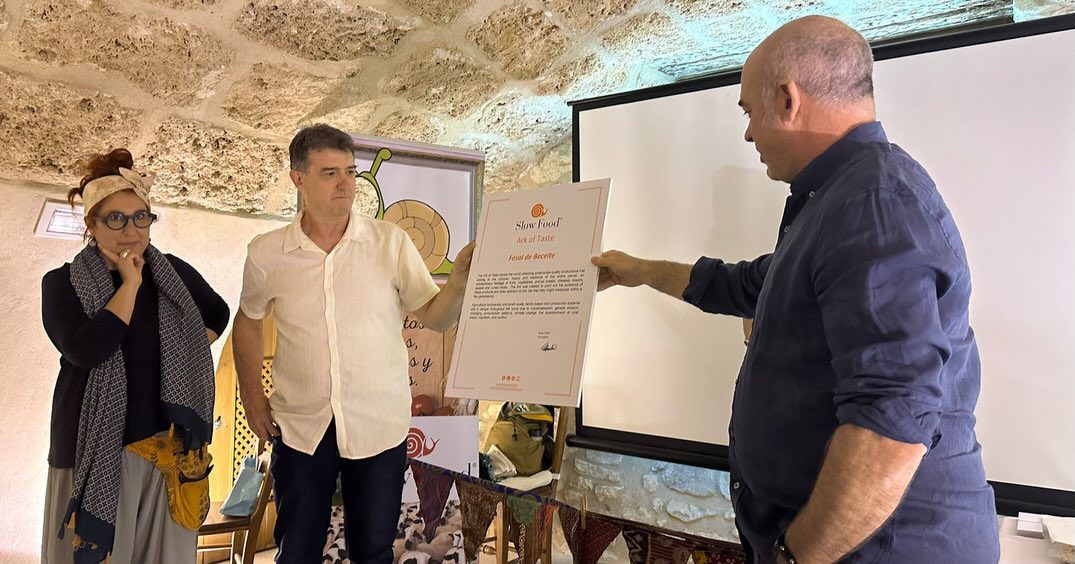 Slow Food rinde homenaje a la familia Moragrega Julián