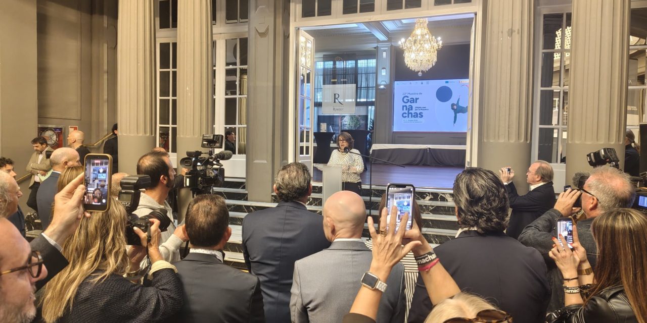Simón destaca “el papel estratégico del vino” en la inauguración de la XXII Muestra de Garnachas