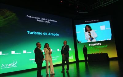 Turismo de Aragón recibe en Digital Tourist 2026 el premio a la mejor gobernanza digital del destino por el proyecto SITAR 2.0