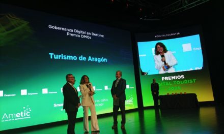 Turismo de Aragón recibe en Digital Tourist 2026 el premio a la mejor gobernanza digital del destino por el proyecto SITAR 2.0