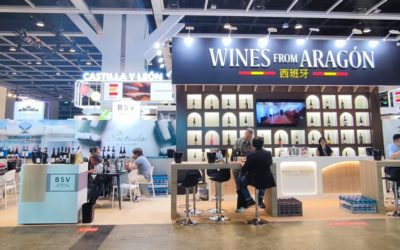Aragón impulsa sus vinos en el mercado asiático con un stand agrupado en Vinexpo Asia Hong Kong