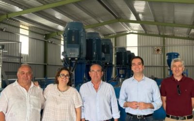 Arancha Simón conoce en Pina de Ebro el proyecto para impulsar la IGP del espárrago