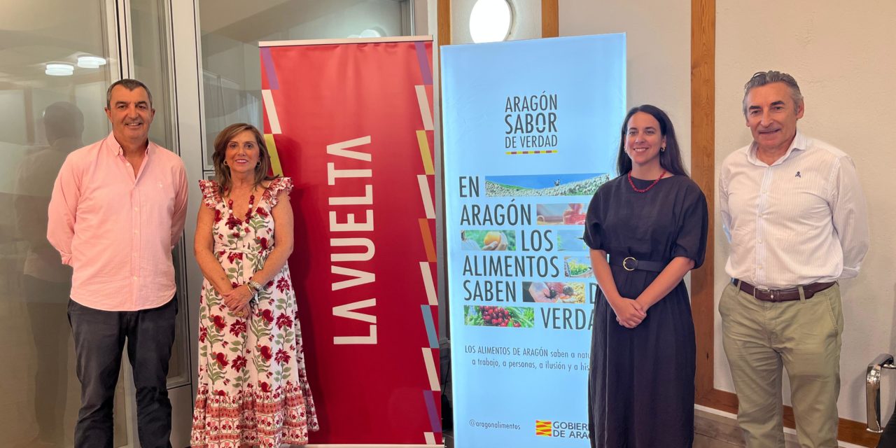 Aragón refuerza su promoción alimentaria y turística a través de La Vuelta 26