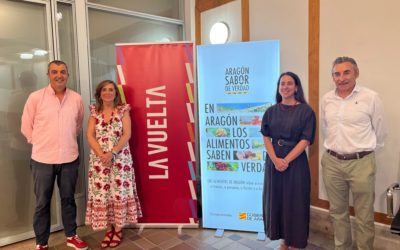 Aragón refuerza su promoción alimentaria y turística a través de La Vuelta 26