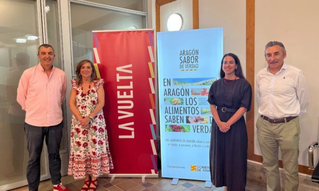 Aragón refuerza su promoción alimentaria y turística a través de La Vuelta 26