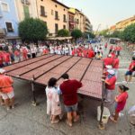 La Longaniza de Graus supera su récord Guinness y alcanza los 915,86 metros
