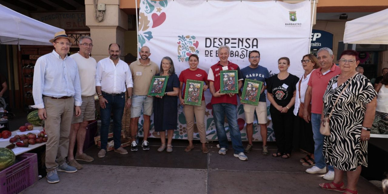 Barbastro premia a los mejores productos de su huerta en la XXVI Muestra de Frutas y Hortalizas