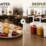 Araven ofrece más de 60 soluciones reutilizables para decir adiós a las monodosis de salsas en la hostelería