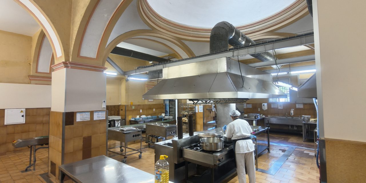 La cocina del Hospital Nuestra Señora de Gracia recupera su actividad