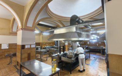La cocina del Hospital Nuestra Señora de Gracia recupera su actividad